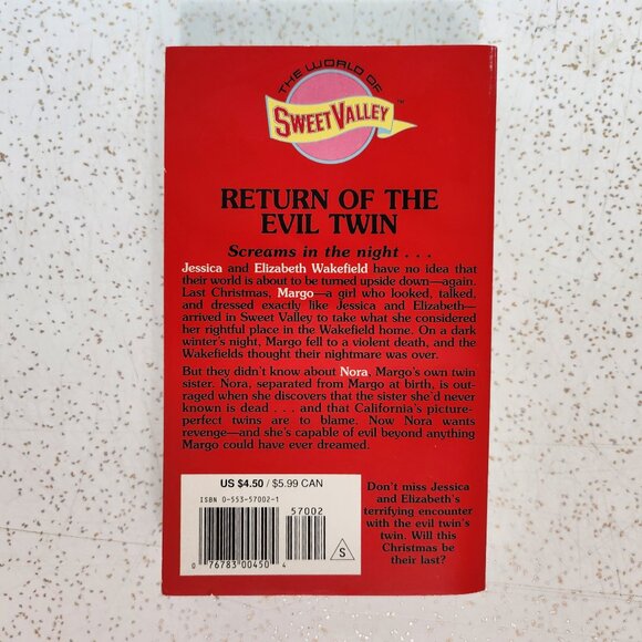 Sweet Valley High Return of the Evil Twin - Picture 2 of 3
